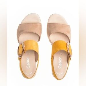 Gabor Yeo Caramel Mango Strap Sandals